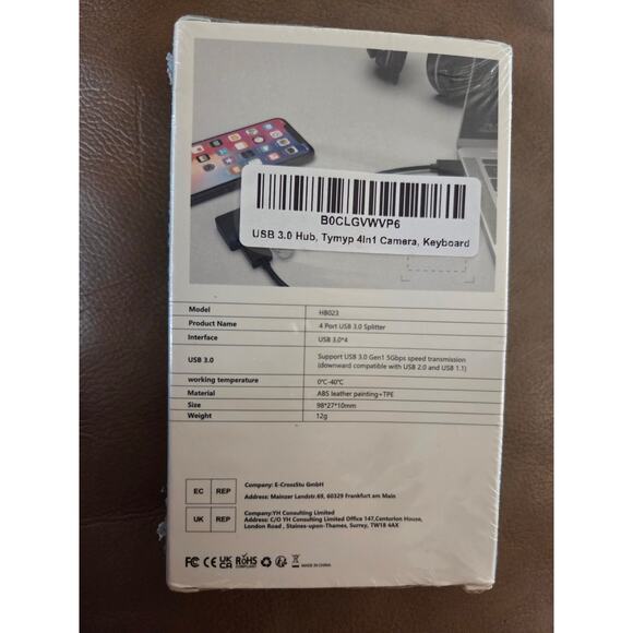 4 Ports Hub Splitter USB A Hub 3.0 High Speed Adapter Multi Desktop PC Laptop - Picture 2 of 2